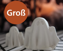 Silikon - Gießform - Gespenst - Halloween - Groß - vielfältig nutzbar
