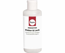 Servietten Kleber & Lack - 80ml - Auf Wasserbasis - Rayher