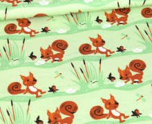 Sommersweat - Murmel & Pips - Am Fluss - Mint - Bio Qualität - Käselotti - abby and me