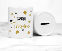 Keramik-Spardose - Große Träume