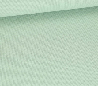 Waffelstrick-Jersey - Feine Struktur - Qjutie & the Qjutest - uni - Mint