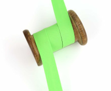1 Meter Schrägband - 20mm - Neongrün