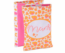 DIY-NÄHSET - Buchtasche - Leo Love - Jeans - Meins - abby and amy