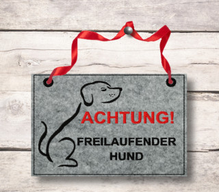 Stickdatei Türschild Hund, 13 cm x 18 cm,dog, embroidery, stick file, embroider, dor
