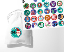 Onkel Bo's Bügelbilder - DIN A4 - Ugly X-Mas - Adventskalender - Hamburger Liebe