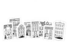 DIY-Nähset - Lichthäuser - Outdoorstoff - abby and amy