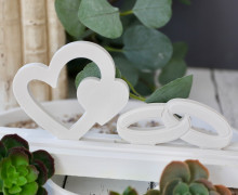 Silikon -  Gießform - Stecker Matte - Let's Get Married - Hochzeitsdeko - für Steckleisten - Lichtdeko - vielfältig nutzbar