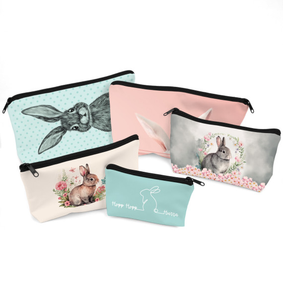 DIY-Nähset - Softshell - Fleece - 5 Wetbags - Hopp Hopp Hurra - abby and amy