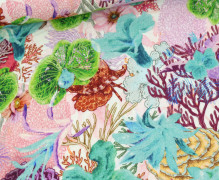 Musselin - Double Gauze - Lovely Flowers - Schnuffeltuch - Windeltuch - Creme