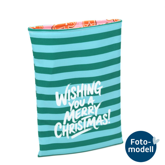 FOTOMODELL - Buchtasche - Merry Christmas - Softshell - studio.mARTinchen