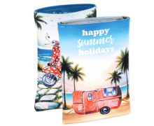 DIY-NÄHSET - Buchtasche - Happy Summer Holidays - Softshell - abby and amy
