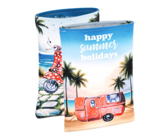 DIY-NÄHSET - Buchtasche - Happy Summer Holidays - Softshell - abby and amy
