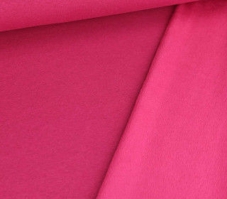 Alpenfleece - Kuschelstoff - 300g - Uni - Fuchsia
