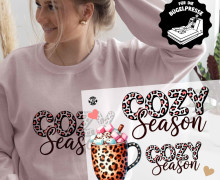 Onkel Bo's Bügelbilder - DIN A4 - Cozy Season - Leo - BIG