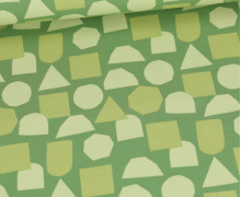 Jersey - Kleine Grafische Formen - Hellgrün