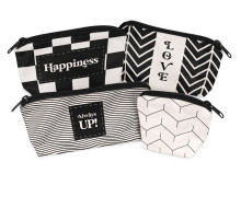 DIY-Nähset - Velvet - Knautschtaschen - 4 Täschchen - Happiness - Always UP! - abby and amy