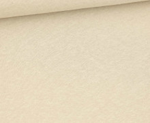 Leinen-Viskose Jersey - Slubgarn - Uni - Beige