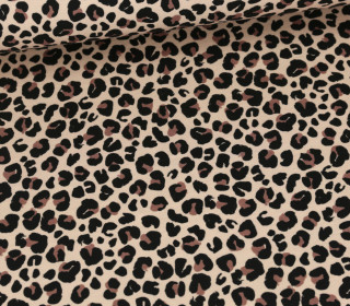 Sommersweat - French Terry - Little Leo - Beige