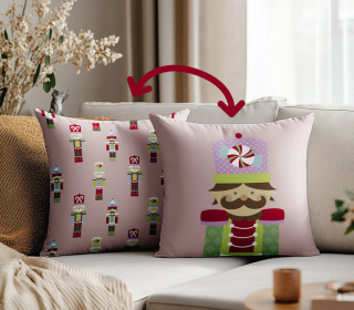 Genähtes Kissen inkl. Inlet - Nutcrackers Christmas - Mein Hanseherz