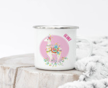 Emaille Becher - Boho Lama - Adoringly Dzio