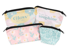 DIY-Nähset - Velvet - Knautschtaschen - 4 Täschchen - Be Your Own Sunshine - abby and amy