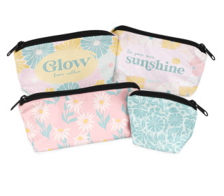 DIY-Nähset - Velvet - Knautschtaschen - 4 Täschchen - Be Your Own Sunshine - abby and amy