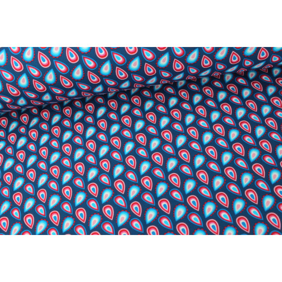 Jersey Happy Dancing Drops Hamburger Liebe Blau