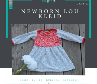 Newborn LOU  Kleid oder Tunika Gr. 50-92