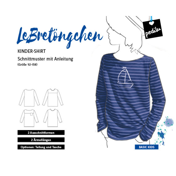 E-Book – Shirt LeBretöngchen Gr. 92–158