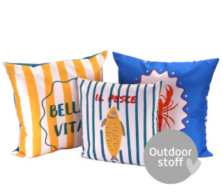 Kissenstoff - DIY - Kissen-Set - Bella Vita - Outdoorstoff - abby and amy