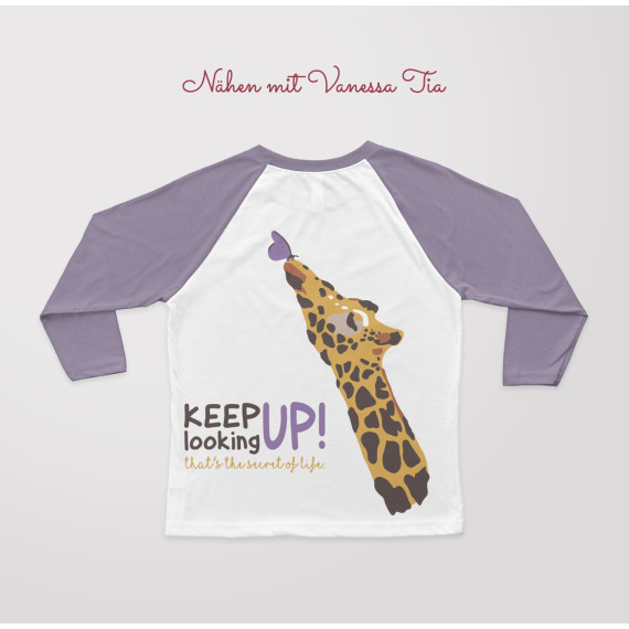 Giraffe + Schriftzug
