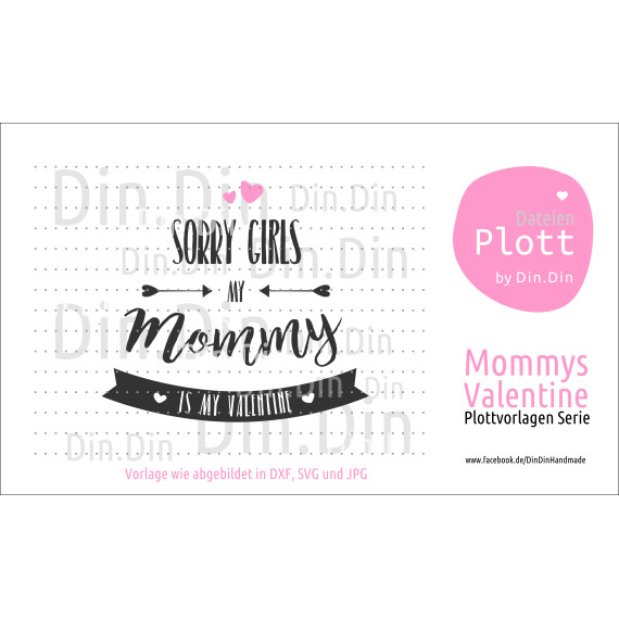 Plotterdatei "Mommy's Valentine"