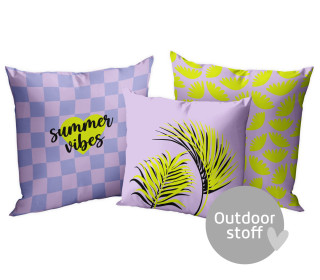Kissenstoff - DIY - Kissen-Set - Neon Summer - studio.mARTinchen - Outdoorstoff - abby and amy