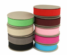 1 Meter Weiches Gurtband  - 40mm - Uni - Beige