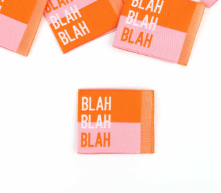 1 Label - BLAH BLAH BLAH - Rosa/Orangerot