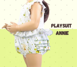 Playsuit Annie Gr. 56-104 Schnittmuster