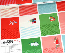 Canvas - Twentyfour Adventskalender - Ugly Christmas - Weihnachten - Paneel - DIY-Nähset - Hamburger Liebe