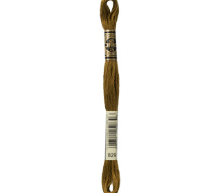 Stickgarn - DMC - 117 Mouliné Spécial - Farbe 829