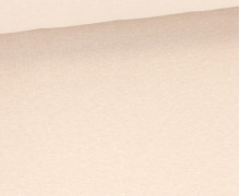 Bündchen Gretje - Glattes Bündchen - Schlauchware - Uni - Hell Meliert - Beige