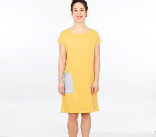 minimalistisches Kleid FRAU KONNI XS-XXL - e-book PDF Schnittmuster