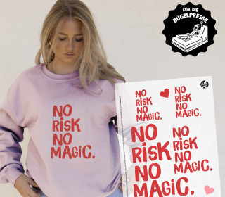 Onkel Bo's Bügelbilder - DIN A4 - No Risk No Magic - BIG