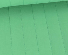 Steppstoff - Stepper - Vintage - Uni - Wattiert - Grün