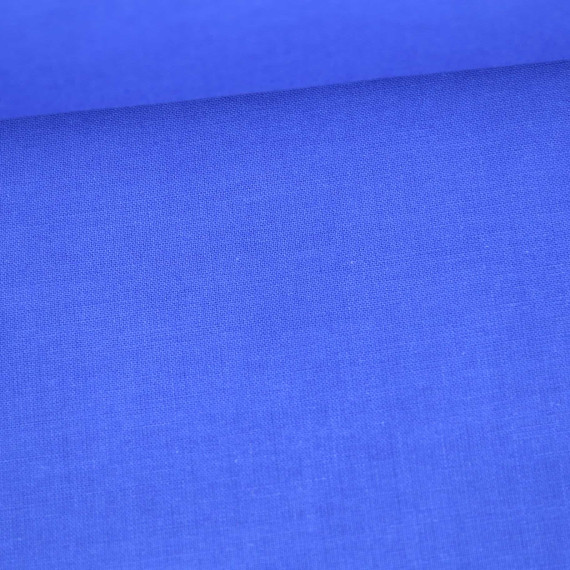 Baumwolle - Webware - Extra Breit - 270cm - Uni - Royalblau