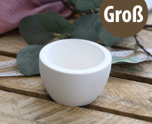 Silikon - Gießform - Kerzenhalter - Lichtschale - für Teelichter - rund - vielfältig nutzbar
