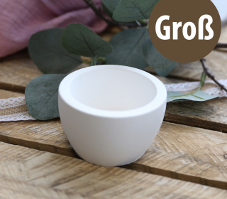 Silikon - Gießform - Kerzenhalter - Lichtschale - für Teelichter - rund - vielfältig nutzbar