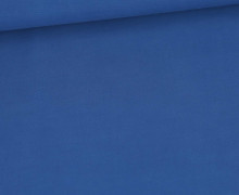 Viskose - Blusenstoff - Mischgewebe -  Sandwashed - Uni - Brillantblau