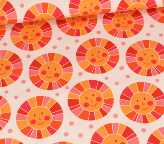 Outdoorstoff - Sunshine - Suns - Creme - jojulein design - abby and amy