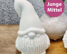 Silikon - Gießform - Kleine Wichtel - Wichtelpärchen - Junge Mittel - vielfältig nutzbar