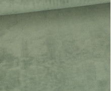 Nicki Ice Velvet - Cloudy Effect - Uni - Altgrün