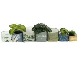 DIY-Nähset - Blumentopf - Utensilo - Liebster Papa- abby and amy